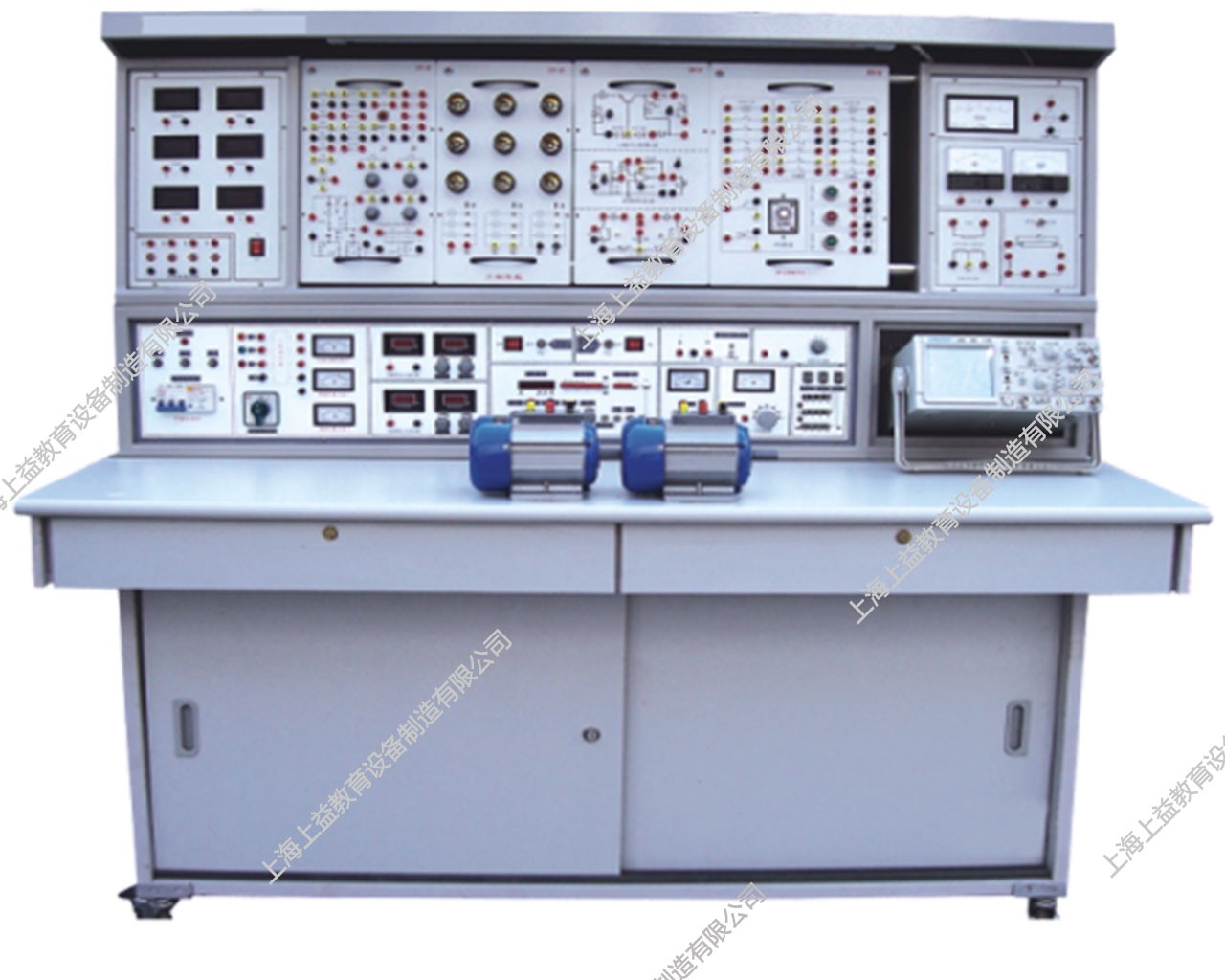 SYGL-528D	立式電工、模電、數電、電氣控制實驗臺（帶直流電機實驗