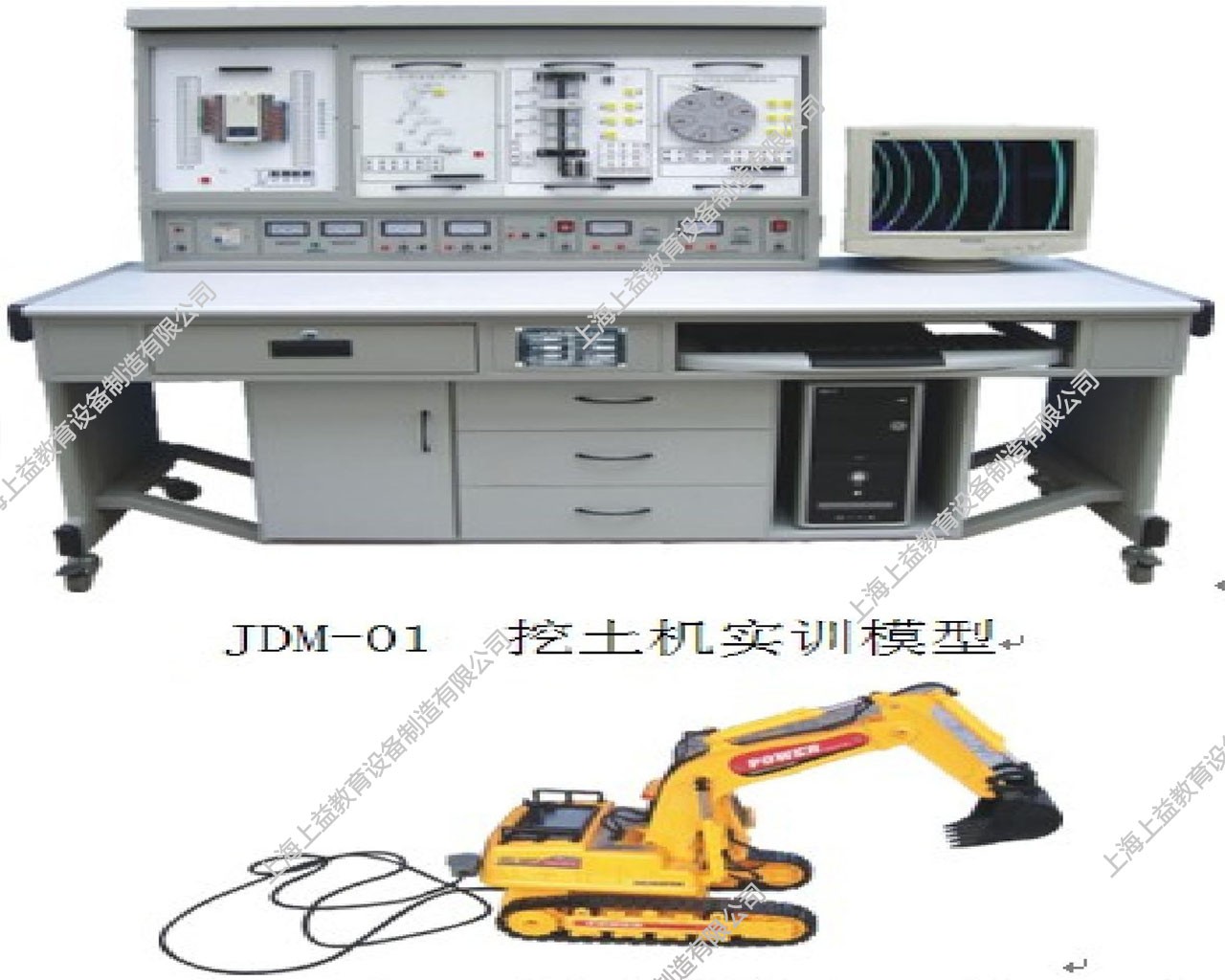 SYPLC-02C PLC可編程控制系統、單片機實驗開發系統、自動控制原理綜合實驗裝置（功能增強型）（立式、掛箱積木式）