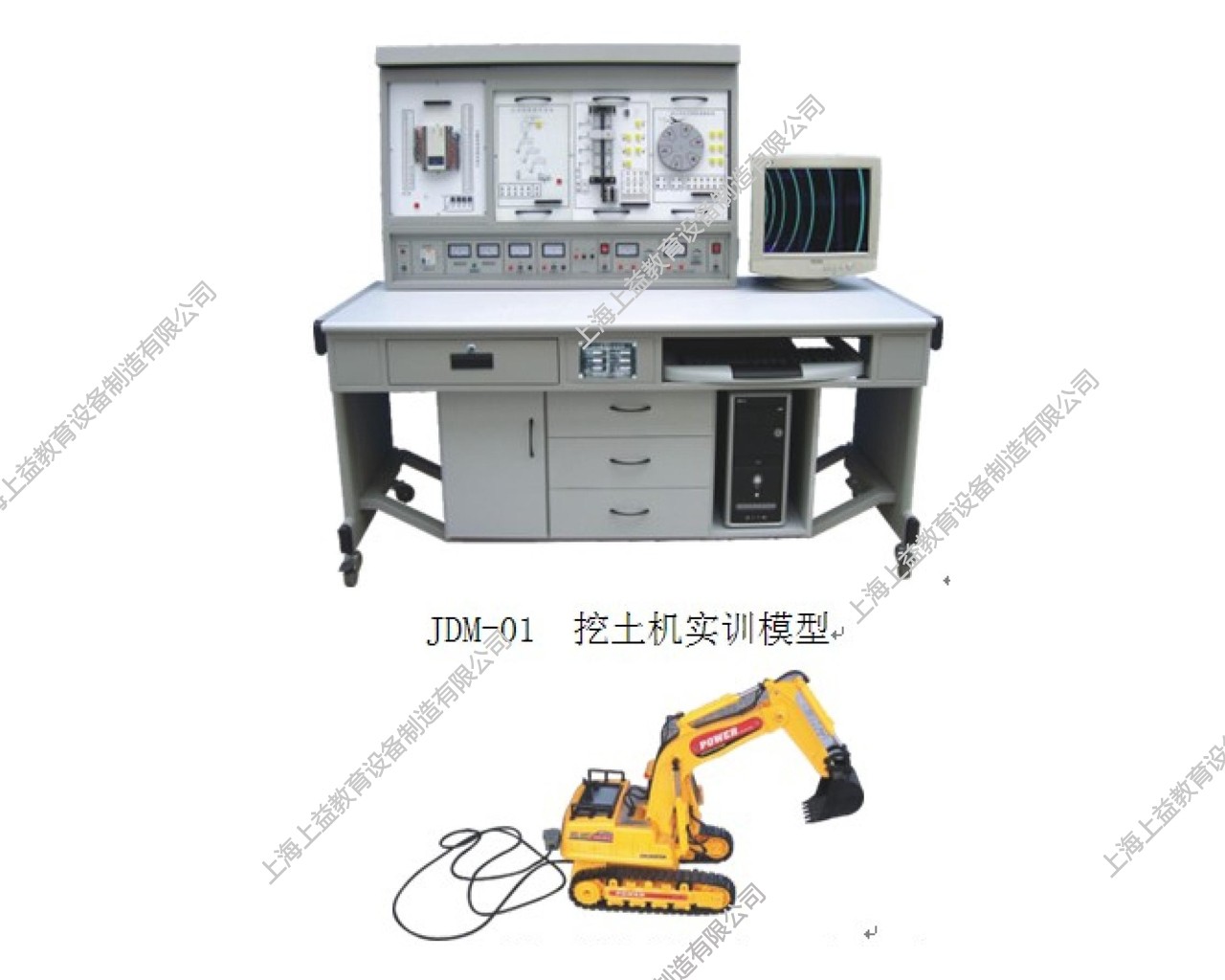 SYPLC-102EPLC可編程控制器、變頻調速綜合實驗裝置（網絡型）