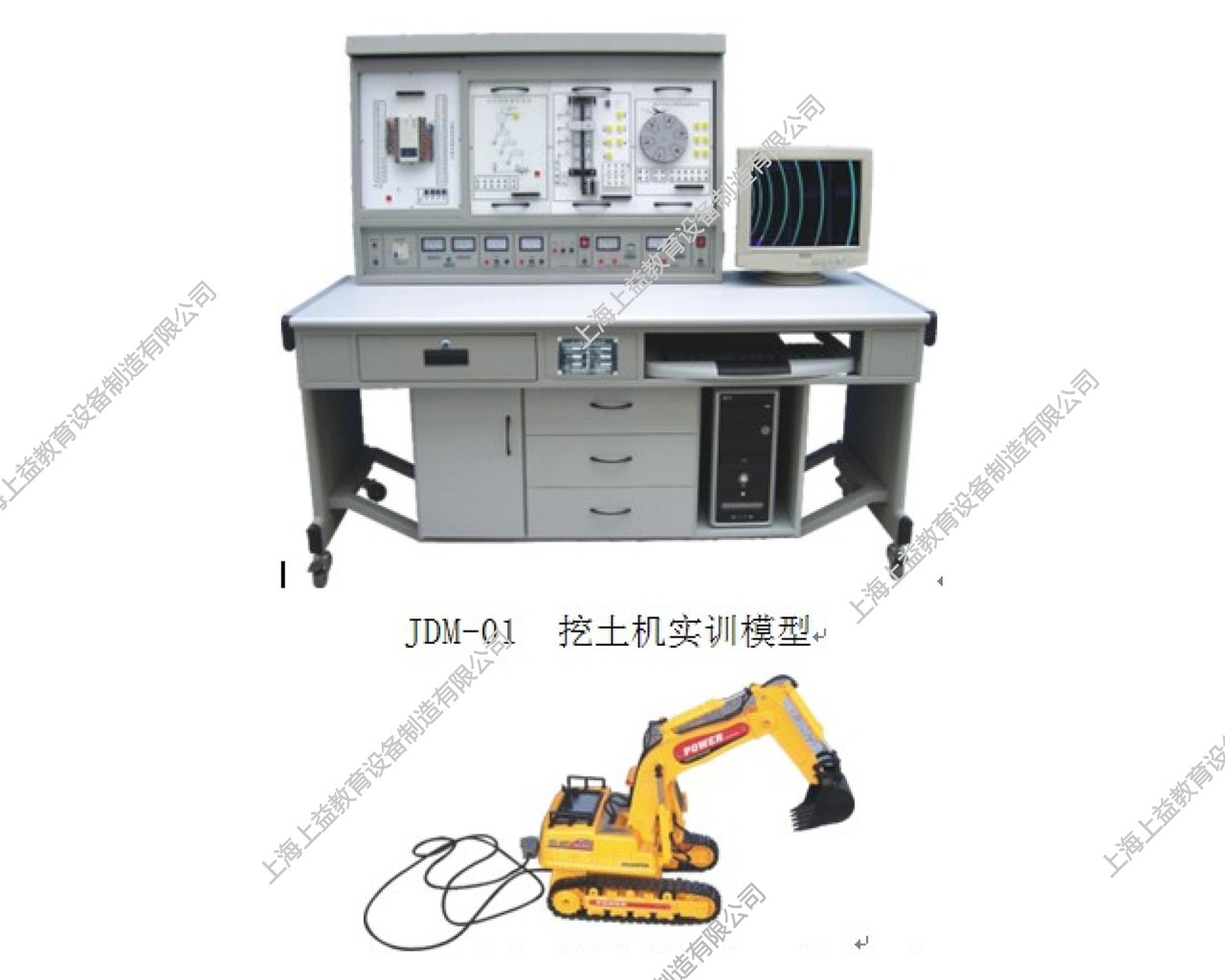 SYPLC-103B網絡型PLC可編程控制及單片機實驗開發系統綜合實驗裝置（立式、掛箱積木式）