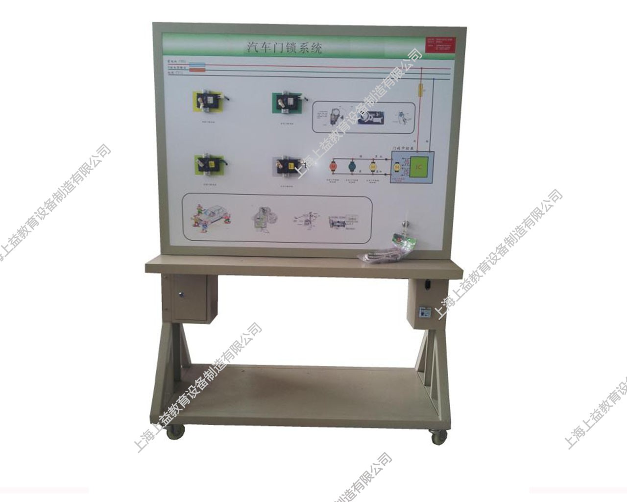 汽車中控鎖系統示教板